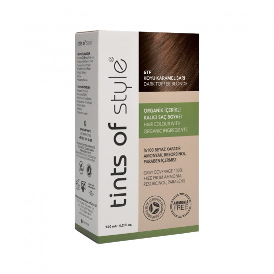 Tints Of  Style 6TF Koyu Karamel Sarı Dark Toffee Blonde